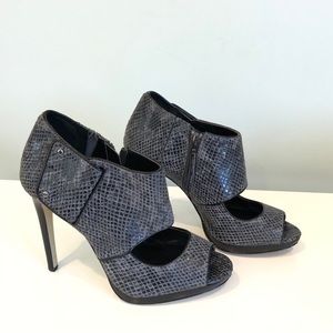 Calvin Klein bootie with open toe